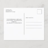 Papier Budget Russe Eucalyptus Faire-part de mariage (Dos)