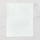 Papier Budget Russe Mariage Bourgogne Floral Dusty Bleu (Dos)