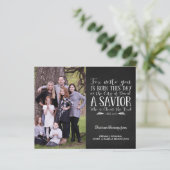 Papier Budget Russe Noël Verset Typographie Photo (Debout devant)