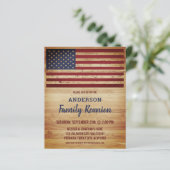 Papier Budget Russe USA Drapeau Patriotique Famille Réuni (Debout devant)