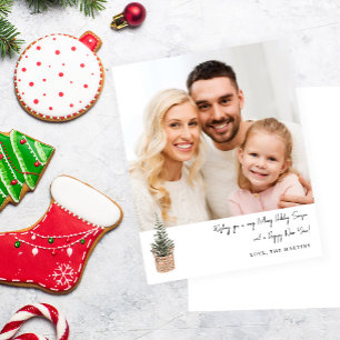 Papier Budget Russe Winter Tree V Note Photo Holiday