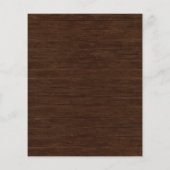 Papier Budget Rustic Bois Chaîne Lumières Mariage Invitat (Dos)