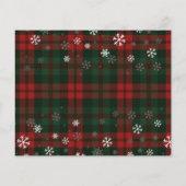 Papier Budget Rustic Business Noël Fête Invitation (Dos)