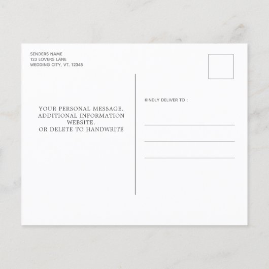 Papier Budget Rustic Chalkboard 3 Photo Enregistrer La Da (Dos)