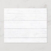 Papier Budget Rustic Christmas Deer Ornamy Photo (Dos)