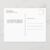 Papier Budget Rustic Eucalyptus Baby Genre Reveal Invitat (Dos)