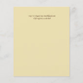 Papier BUDGET Rustic Gold Greenery Wreath Wedding Invitat (Dos)