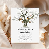 Papier Budget Rustic Oak Tree nuptiale douche Invitation