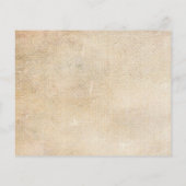 Papier Budget Rustic Palm Trees Plage Mariage Invitation (Dos)