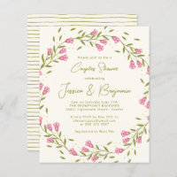 Budget Rustic Rose Garden Fleurs Couples Douche
