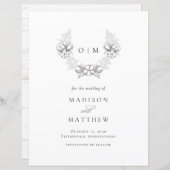 Papier Budget Rustic Southern Cotton Enregistrer la date (Devant / Derrière)