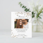 Papier BUDGET RUSTIC Summer Spring Photo MERCI QRcode (Debout devant)