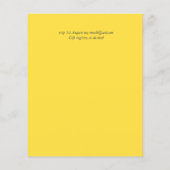 Papier BUDGET Rustic Sunflower Wreath Wedding Invitation (Dos)