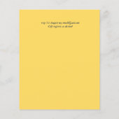 Papier BUDGET Rustic Sunflower Wreath Wedding Invitation (Dos)