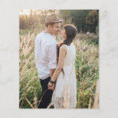 Papier Budget Rustic Wood Eucalyptus Photo Enregistrer la (Dos)