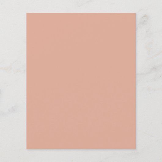 Papier Budget Rustique Aquarelle Floral Sage Blush Mariag (Dos)