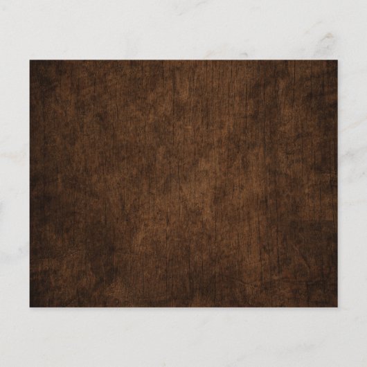 Papier BUDGET Rustique Bois Chaîne Éclairage Coeurs Merci (Dos)