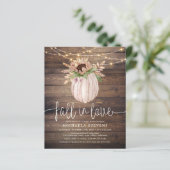 Papier Budget Rustique Citrouille tomber dans la Fête des (Debout devant)