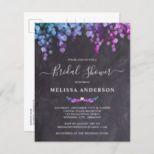 Papier Budget Rustique Eucalyptus Fête des mariées de ver