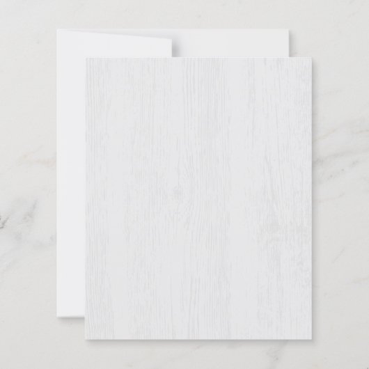 Papier BUDGET Rustique Eucalyptus nuptiale invitation à l (Dos)