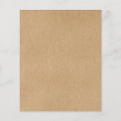 Papier Budget Rustique Faire-part de mariage de script Kr