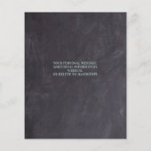 Papier Budget Rustique Mariage Eucalyptus Enregistrer La  (Dos)