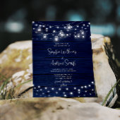 Papier Budget Rustique Marine Bois Mason Jarres SAVE DATE