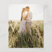 Papier BUDGET Rustique Mason Jar Lumières MARIAGE en bois (Dos)