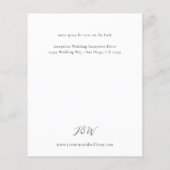 Papier Budget Rustique Neutre Boho Détails Floral S2 (Dos)