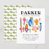 Papier Budget Rustique O-Fish-al Reel pêche amusante Anni (Devant / Derrière)