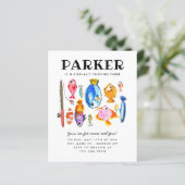 Papier Budget Rustique O-Fish-al Reel pêche amusante Anni (Debout devant)