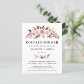 Papier Budget Rustique Terracotta Blush Boho Couples Douc (Debout devant)