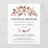 Papier Budget Rustique Terracotta Blush Boho Couples Douc (Devant)