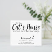 Papier Budget Sa Maison de chat Animaux de compagnie Fair (Debout devant)