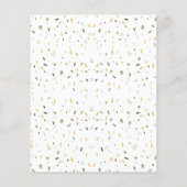 Papier Budget Safari Animaux Baby Sprinkle Invitation (Dos)