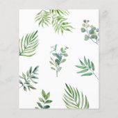 Papier Budget Safari Wild One Animaux 1er anniversaire In (Dos)