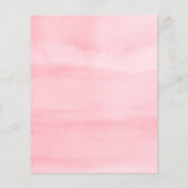 Papier Budget Saint-Valentin Baby shower des coeurs amour (Dos)