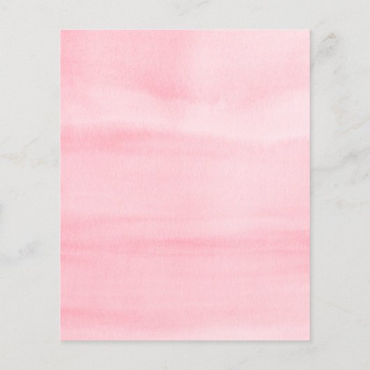 Papier Budget Saint-Valentin Baby shower des coeurs amour (Dos)