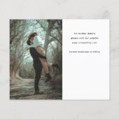 Papier Budget Script 2 Photo Mariage Enregistrer La Date (Dos)