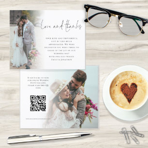 Papier Budget Script 2 Photo Mariage Love Merci