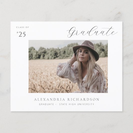 Papier Budget Script Nom de la méthode Photo Graduation 4 (Devant)