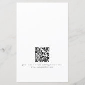 Papier Budget Script Rien De fantaisie Juste Aimer Elopem (Dos)