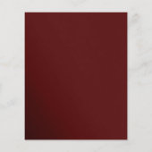 Papier BUDGET Script rouge Quarante-quarantième anniversa (Dos)