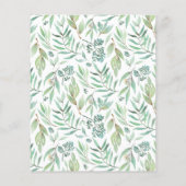 Papier Budget She's A Wild One First Birthday Invitations (Dos)