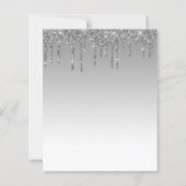 Papier Budget Silver 25th Anniversary Surprise Party (Dos)
