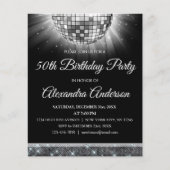 Papier Budget Silver 50e anniversaire Silver Disco Ball (Devant)