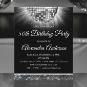 Papier Budget Silver 50e anniversaire Silver Disco Ball