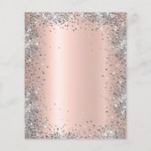 Papier Budget Silver Parties scintillant Blush 70e annive (Dos)