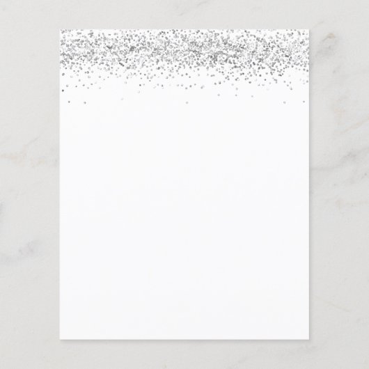 Papier Budget Silver Parties scintillant Vingt premier In (Dos)