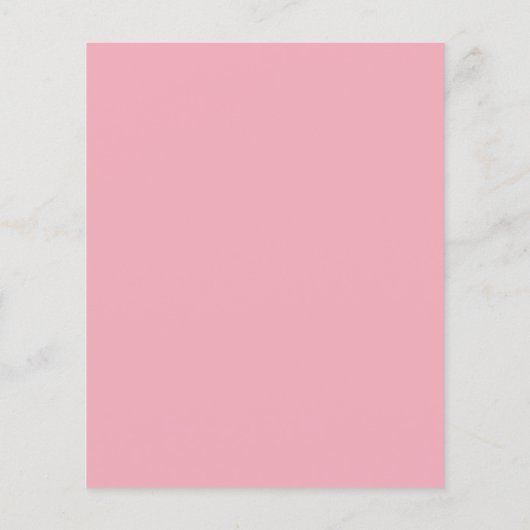 Papier Budget Simple Blush rose 21e Anniversaire Invitati (Dos)